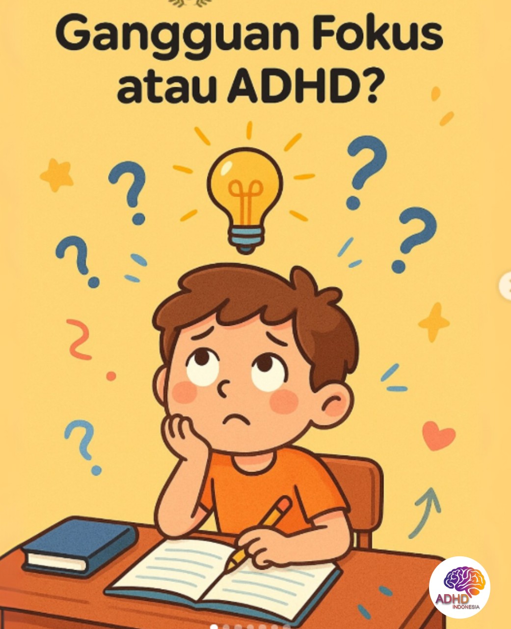 ADHD dan Kesulitan Fokus Anak: Edukasi untuk Keluarga di Kabupaten Serang