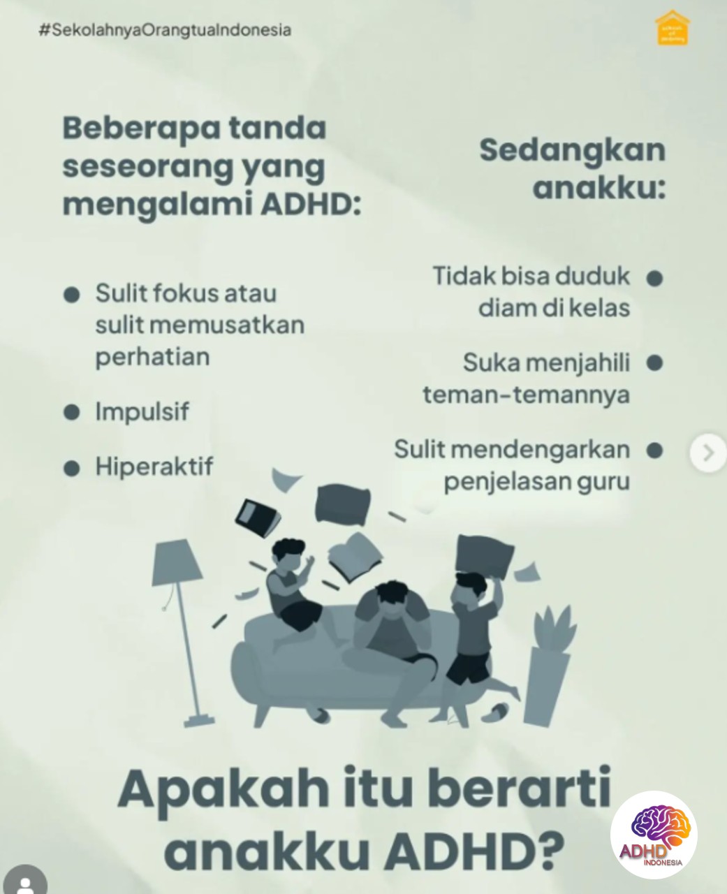 Ciri dan Gejala ADHD pada Anak Usia Dini di Kabupaten Serang