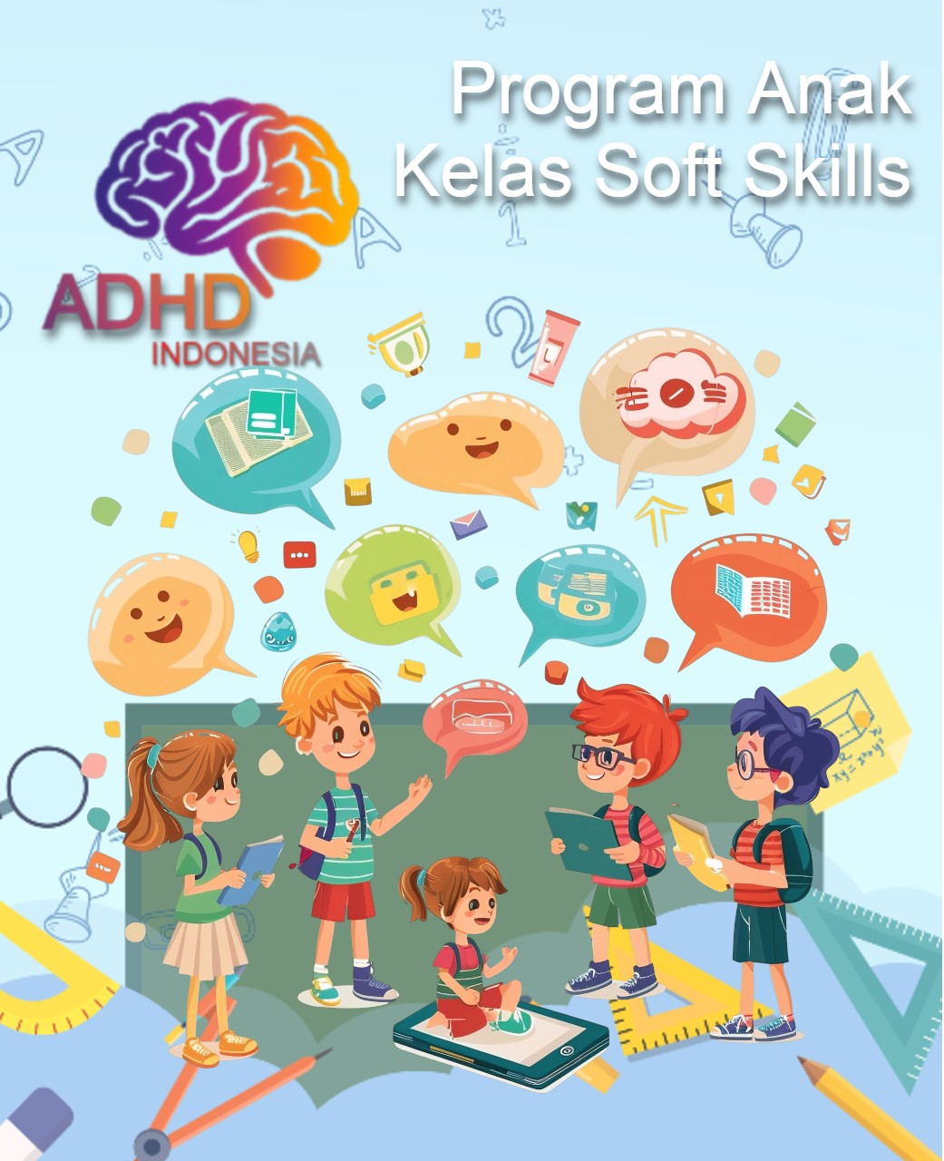 Program ADHD Indonesia Kabupaten Serang Kelas Soft Skills Anak ADHD