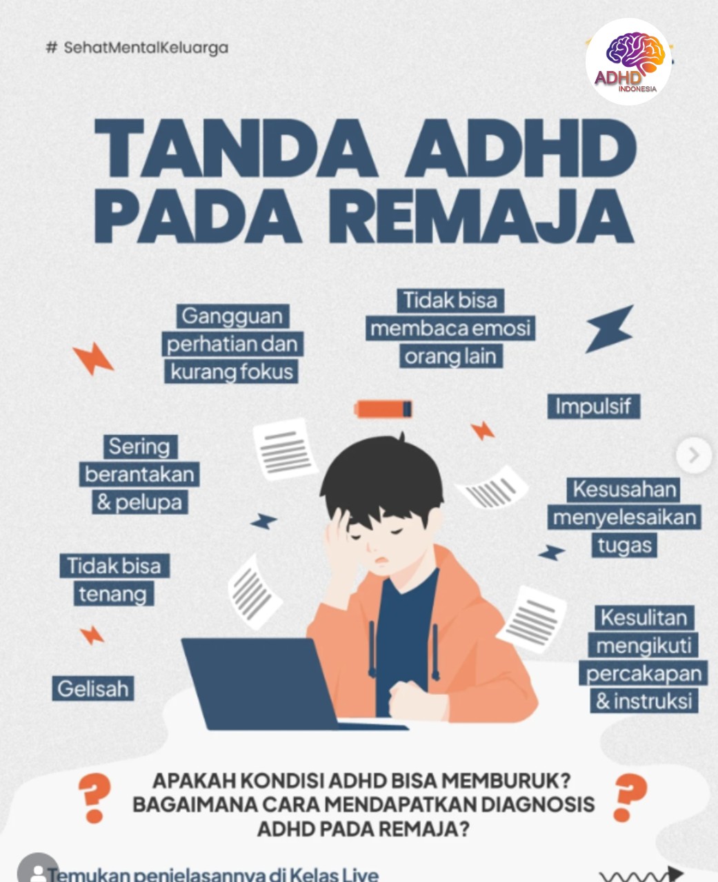 Screening ADHD Non-Diagnostik: Edukasi Awal bagi Orang Tua di Kabupaten Serang